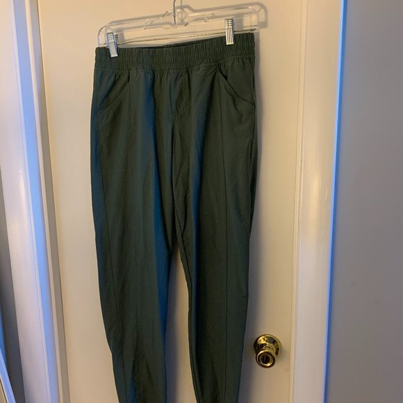 Green North Face Pants Size 2 - Picture 1 of 4